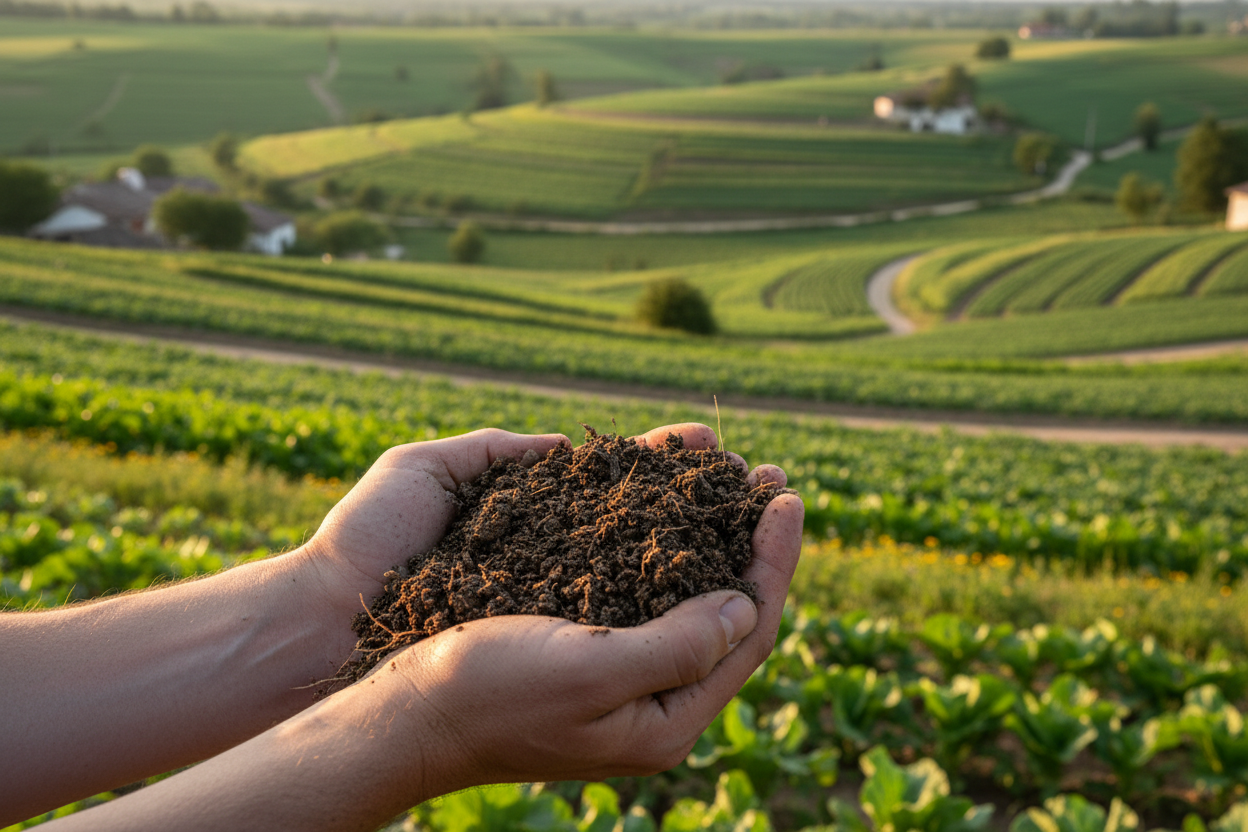 earth soil and farming